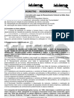 Origens da Modernidade: Renascimento, Reforma e Expansão Marítima