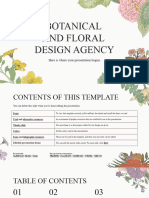 Botanical and Floral Design Agency by Slidesgo