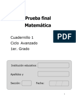 Cuadernillo 1 Matematica Prueba Final