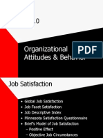 Organizational Attitudes & Behavior