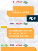 NLC Grade 8 Math Enhancement Lesson 10 Inequalities