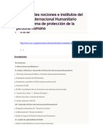 Swinarski - Principales Nociones e Institutos Del DIH