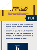 Tema 6 El Domicilio Tributario Plataforma