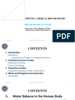 MBCHEM101 P1 C1 Biochemistry of Water