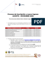 Proceso de Inscripcion 2023