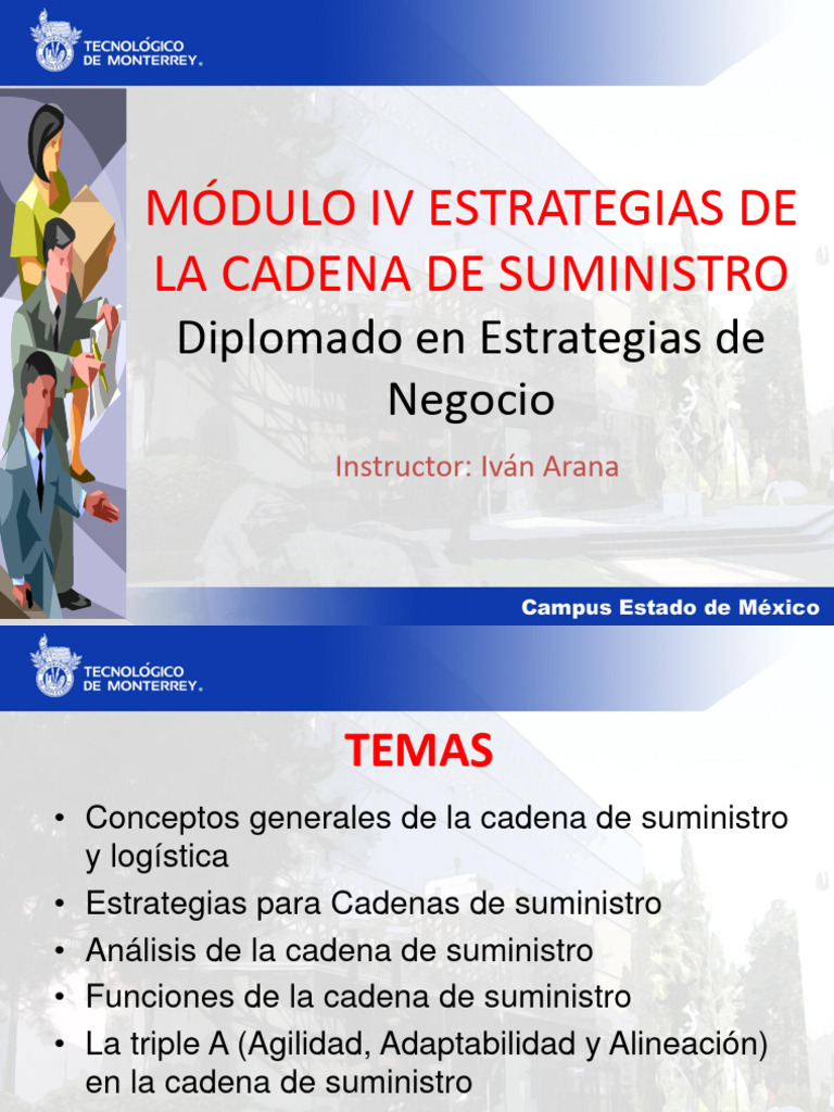 Estrategias de la Cadena de Suministro | PDF | Logística | Cadena de valor