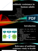 ORDER ID #290 - Antibiotic Resistance in Human Adults
