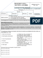 EVALUACIÓN SEGUNDO TRIMESTRE - LL 7mo