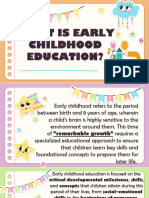 What Is Early Childhood Education