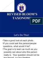 3 - Bloom's Taxonomy