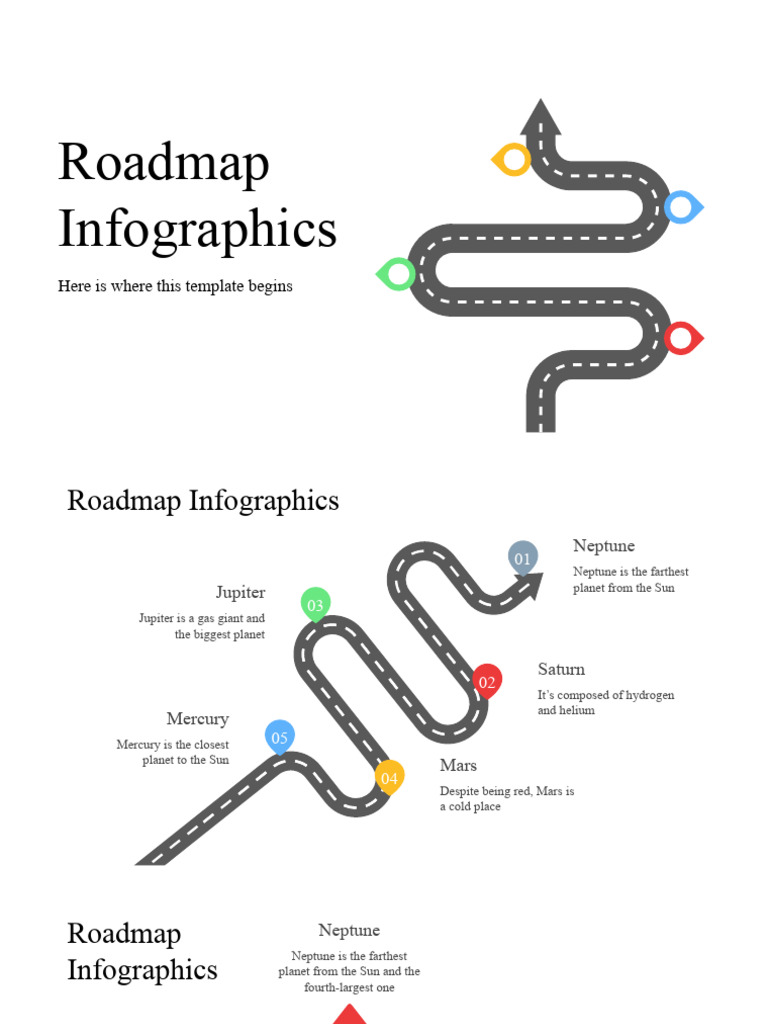 Roadmap Infographics by Slidesgo | PDF | Planets | Planets In Astrology