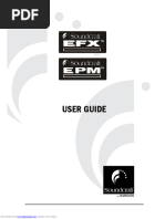 Manuale Mixer Soundtrack Efx