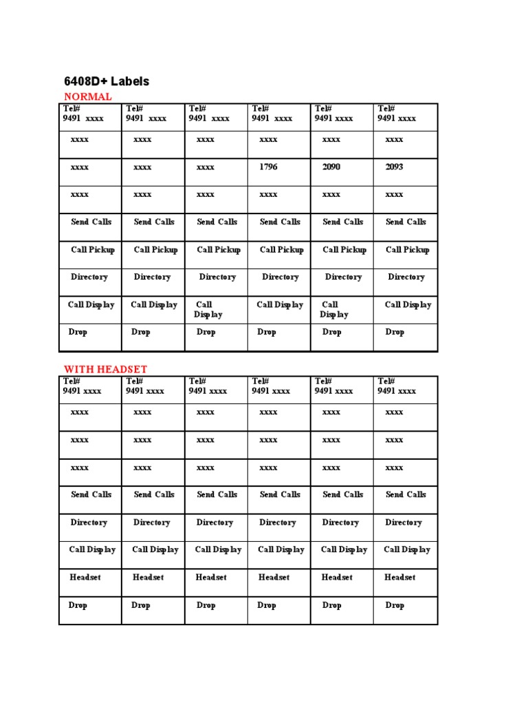 Phone System Quick Reference | PDF