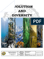 INFOSHEET - SCI313-4 - Evolution and Diversity