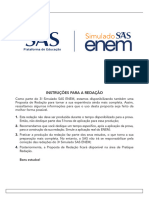 Simulado SAS Enem 2023 - Edição 3 - Pré-Universitário