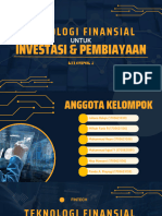 Chapter 7 & 8 - Teknologi Finansial Untuk Investasi Dan Pembiayaan