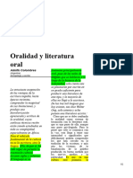 Oralidad DE COLOMBRES PROPUESTO POR LAUR