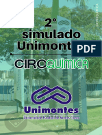 2° Simulado Unimontes - Ciroquímica