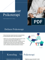 Pertemuan Ke 2-Dasar Psikoterapi