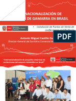 Internacionalización de Las Empresas Pymes de Gamarra en Brasil (2013)