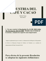 Industria Del Café y Cacao