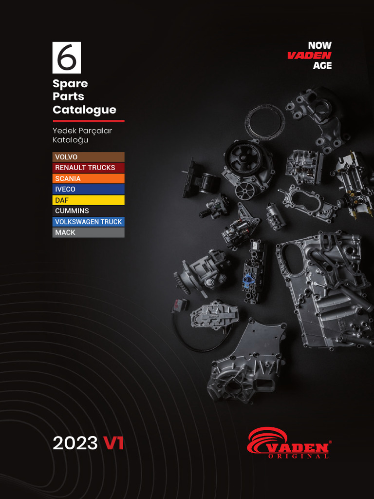 6 Spare Parts Volvo Scania Iveco Daf American 2023 v1 | PDF
