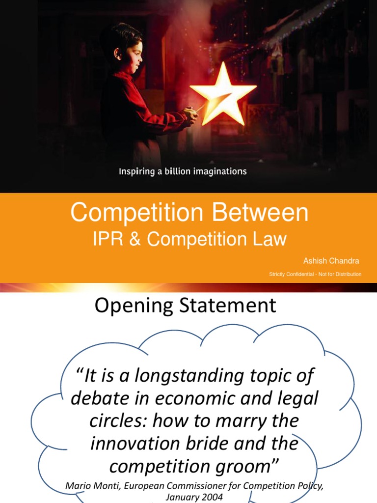 Competition Between IPR and Competition Law PDF Intellectual