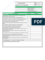 Lista de Verificación Trabajadores COVID-19