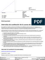 Intervalos de Sustitucion Jeep Wrangler Correa de Distribucion