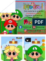 Banner Feliz Dia Del Niño Mario Bros - 230802 - 090403