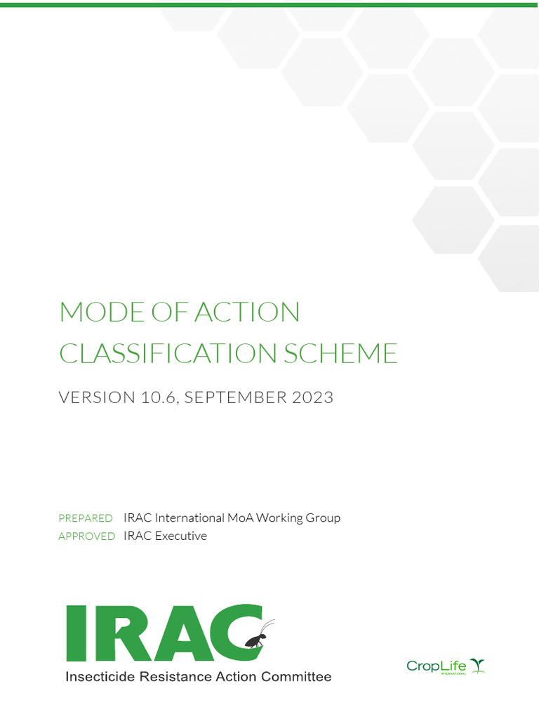 Insecticide MoA Classification Guide | PDF