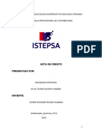 Monografia DE NOTA DE Credito