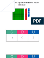 Representaación de Números Con Bloques Base 10