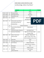 Rundown Education Festival 2023