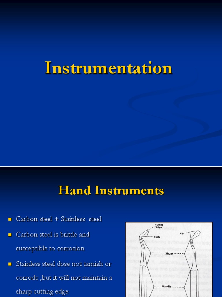 Lecture 2, Instrumentation (Slides) | PDF