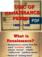 Music of Renaissance Period 170705122706