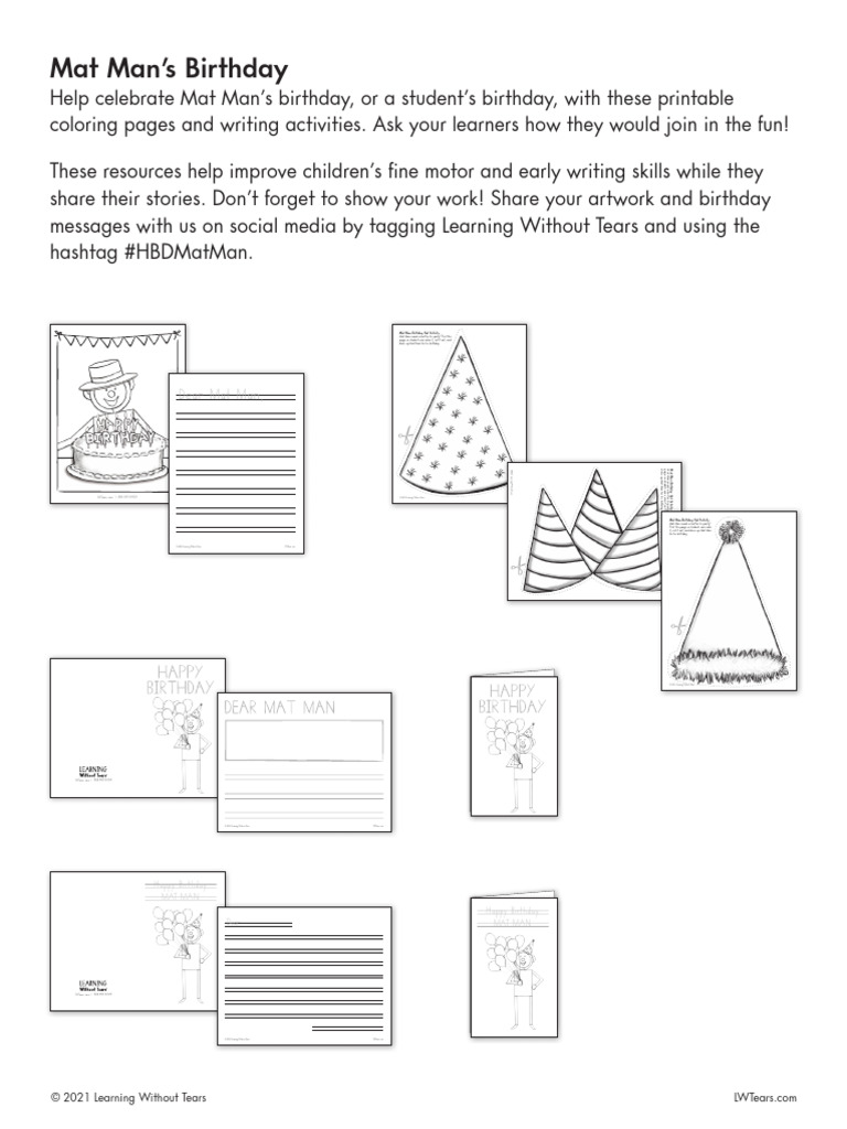 Mat man birthday downloads download free pdf human communication