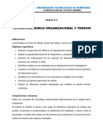 Modulo Vi Tecnologia y Diseno Organizacional y Tension