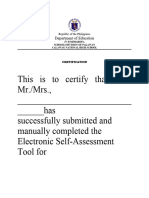 Esat Certification 2023