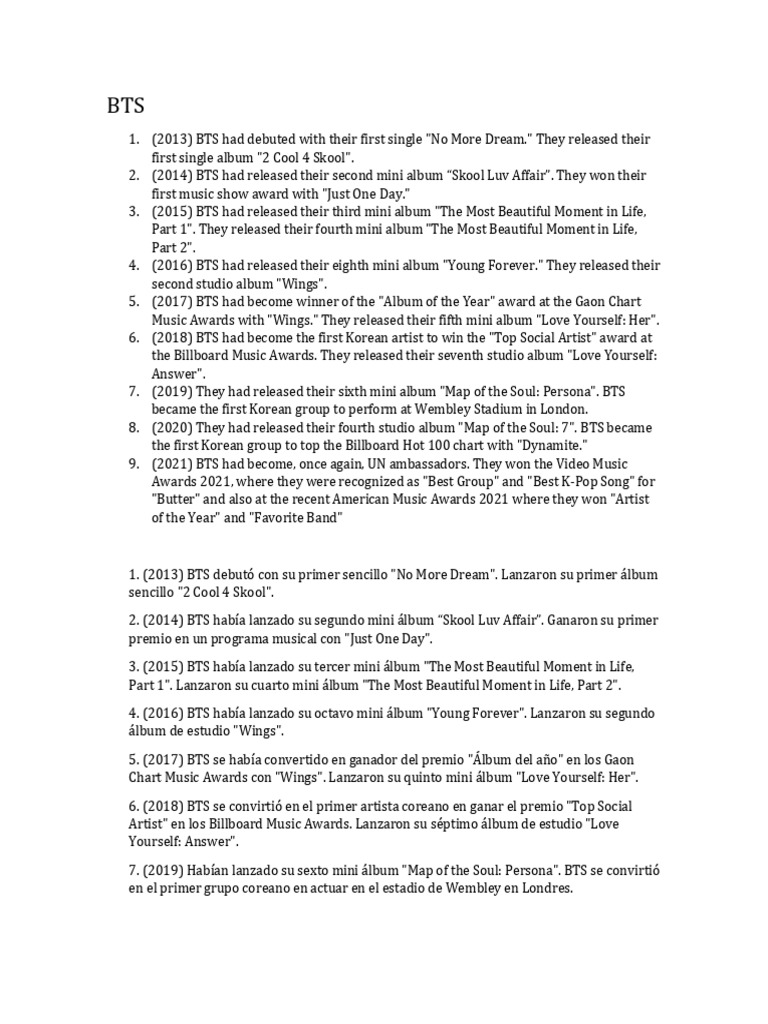 Bts Pdf Popular Music Music Industry