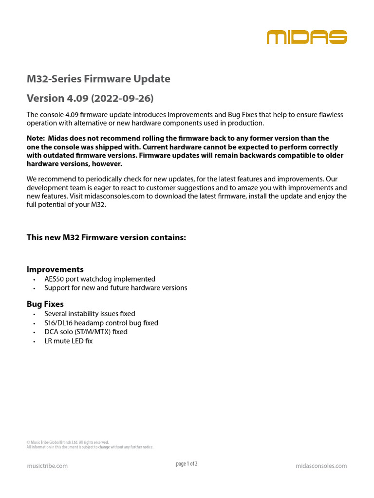Releasenotes m32 firmware 4 09 pdf usb usb flash drive