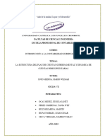 La Estructura Del Plan de Cuentas Gubernamental y Dinamica de Cuentas Peresupuestarias