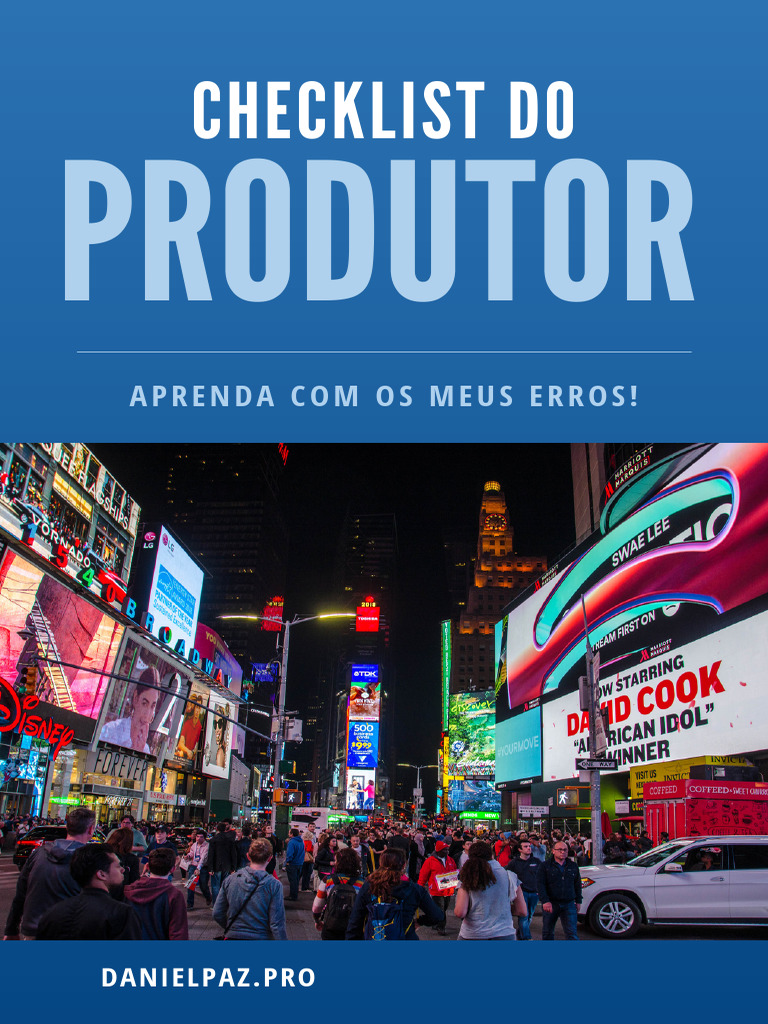 Checklist Do Produtor Pdf