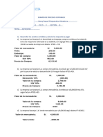 Examen de Procesos Contables-II