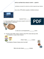 TALLER DIAGNOSTICO 4 y 5° Matematicas - PDF 2023