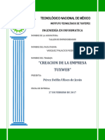 Proyecto de La Empresa Tuxweb