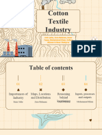 Cotton Textile Industry