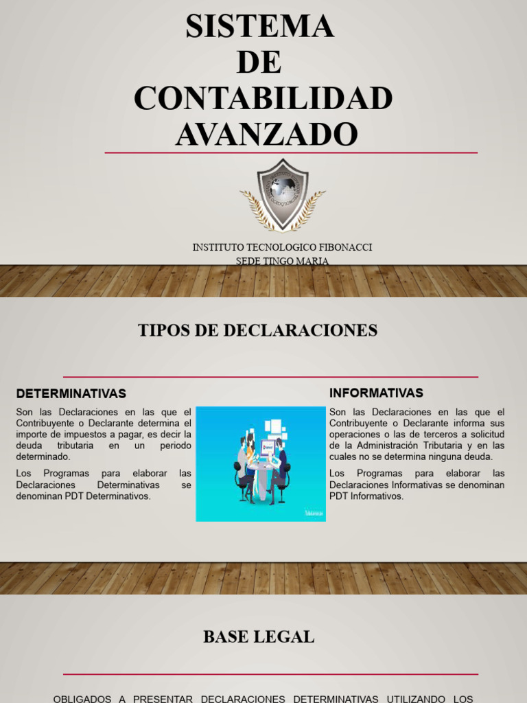 Declaraciones Determinativas | PDF | Negocios | Finanzas y dinero