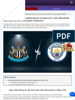 Tran Dau Newcastle Vs Man City