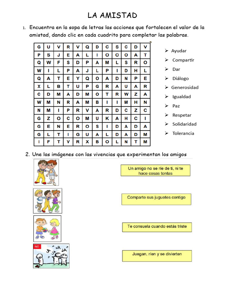 Ficha de Personal Social | PDF